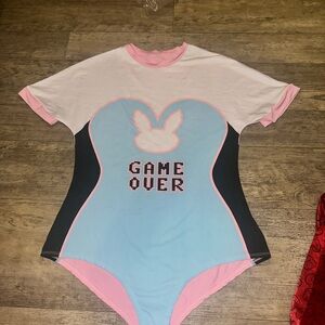 Game Over Graphic Bodysuit
